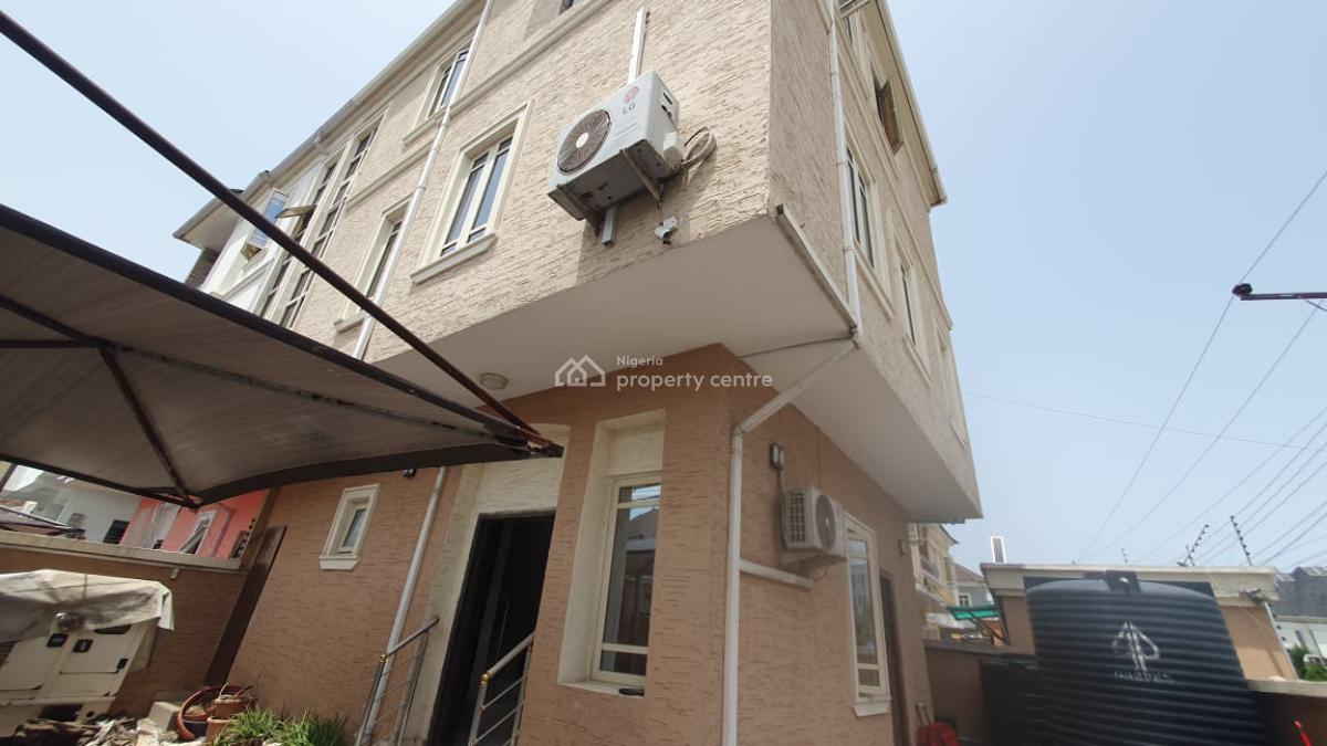 4 Bedroom Semi Detached Duplex with Bq, Chevron Drive, Lekki, Lagos, Semi-detached Duplex for Rent
