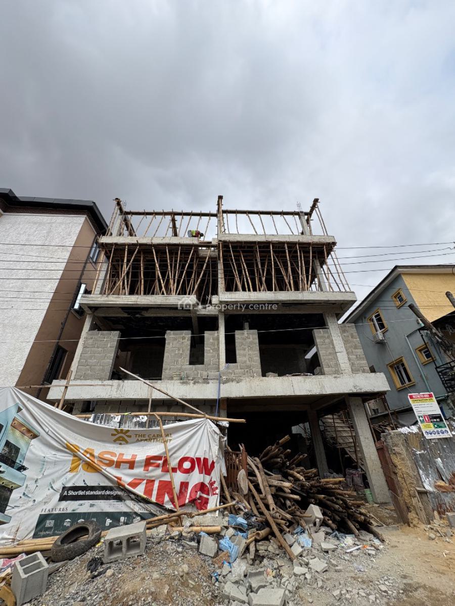 Affordable Short Stay Apartments, Capital Apartments a Minute From Unilag, Yaba, Lagos, Block of Flats for Sale