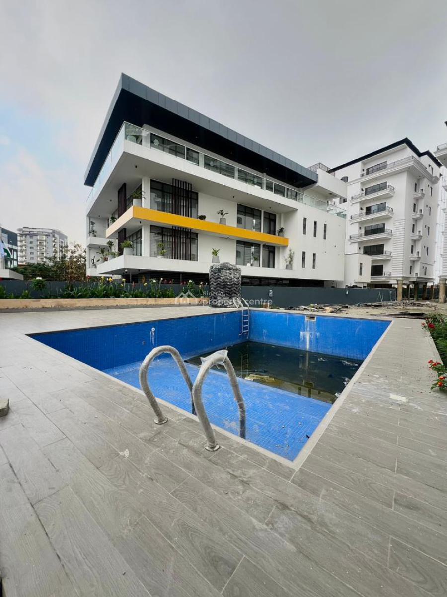 Exquisite 2-bedroom Penthouse with Bq, Elevator, Gym, and a Pool, Lekki Phase 1, Lekki, Lagos, Flat / Apartment for Sale