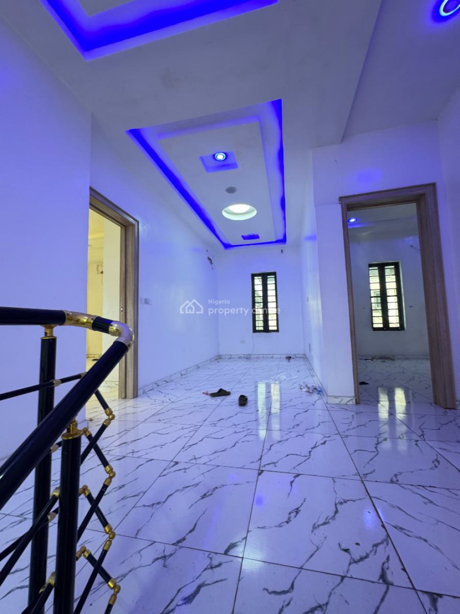 Luxurious Sweet 4 Bedroom Duplex Fully Detached with Bq, Orchid Road, Lekki, Lagos, Detached Duplex for Rent