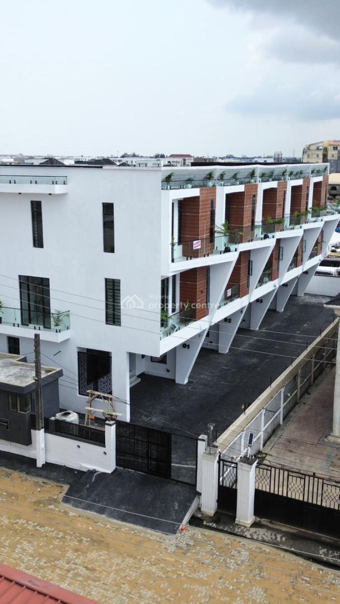 4 Bedroom Beautiful Terrace Duplex, Ikate, Lekki, Lagos, Terraced Duplex for Rent
