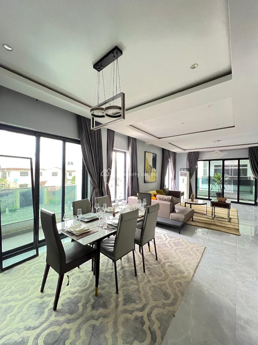 Luxury 4-bedroom Maisonette with Staff Quarters, Elevator, and Pool, Lekki Phase 1, Lekki, Lagos, Flat / Apartment for Sale