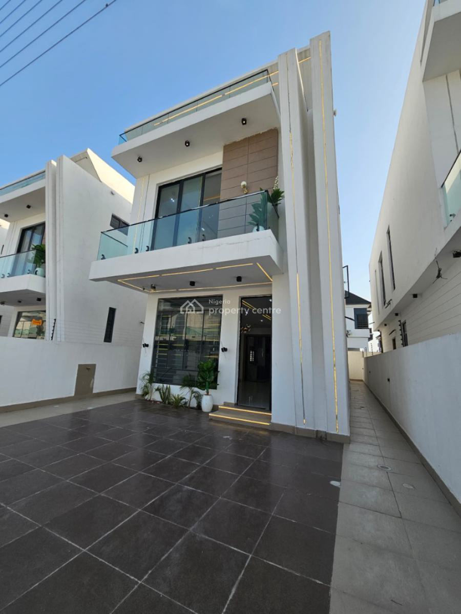 Executive Luxurious 4-bedrooms Deluxe Fully Detached Triplex with Bq, Orchid, Lekki, Lagos, Detached Duplex for Sale