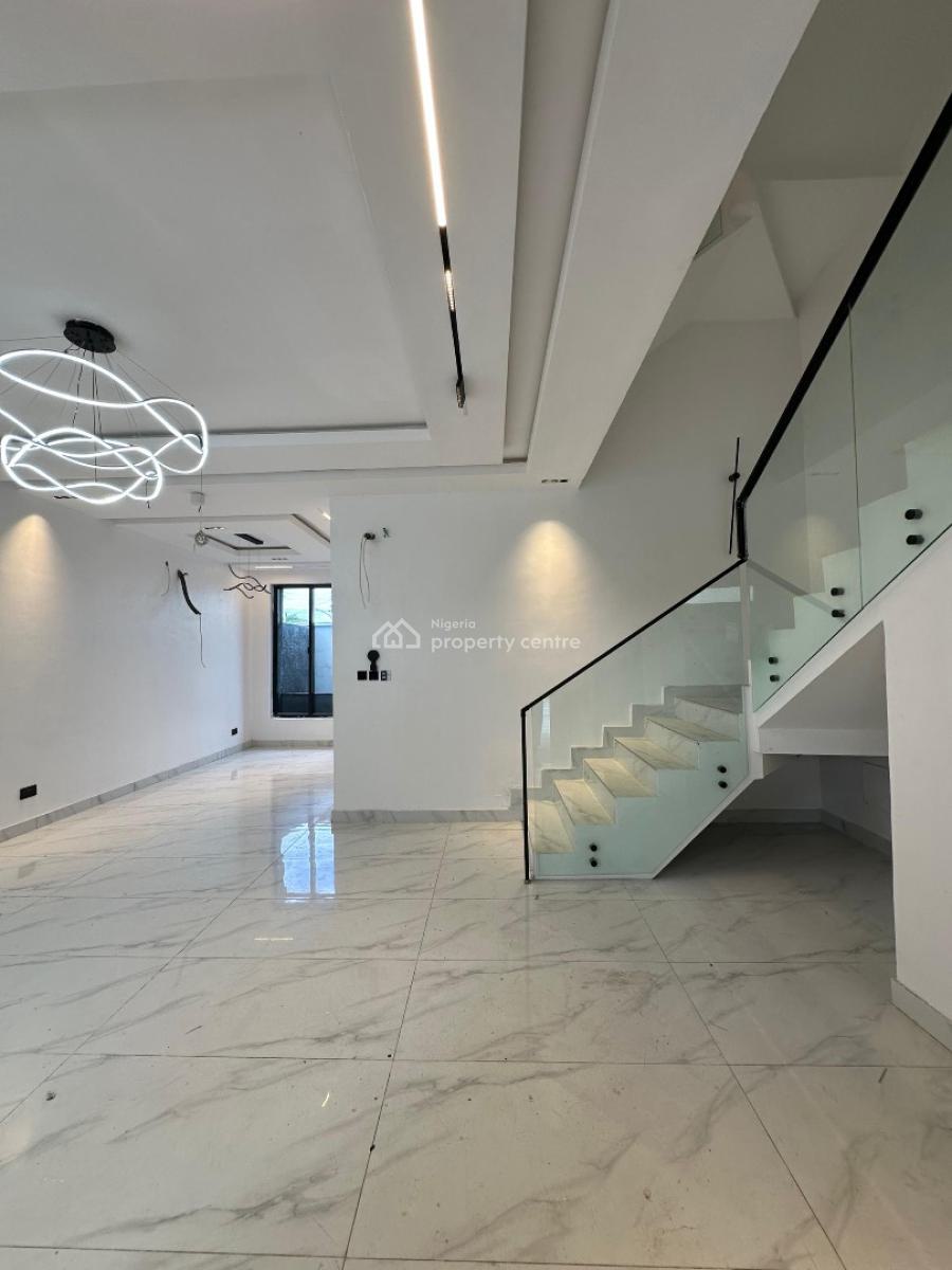 Elegantly Built 4 Bedroom Terrace Duplex with Bq, Pool & Gym, Lekki Phase 1, Lekki, Lagos, Terraced Duplex for Rent