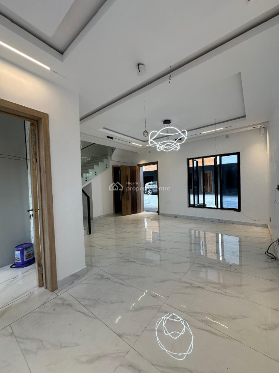 Elegantly Built 4 Bedroom Terrace Duplex with Bq, Pool & Gym, Lekki Phase 1, Lekki, Lagos, Terraced Duplex for Rent