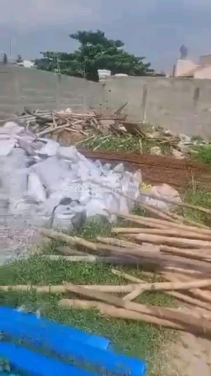 Dry Bare Land Measuring  500 Sqmts Fenced and Gated, Atunrase Estate, Gbagada, Lagos, Mixed-use Land for Sale