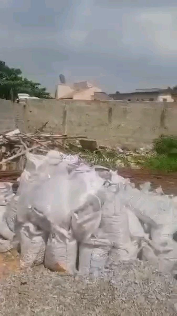 Dry Bare Land Measuring  500 Sqmts Fenced and Gated, Atunrase Estate, Gbagada, Lagos, Mixed-use Land for Sale