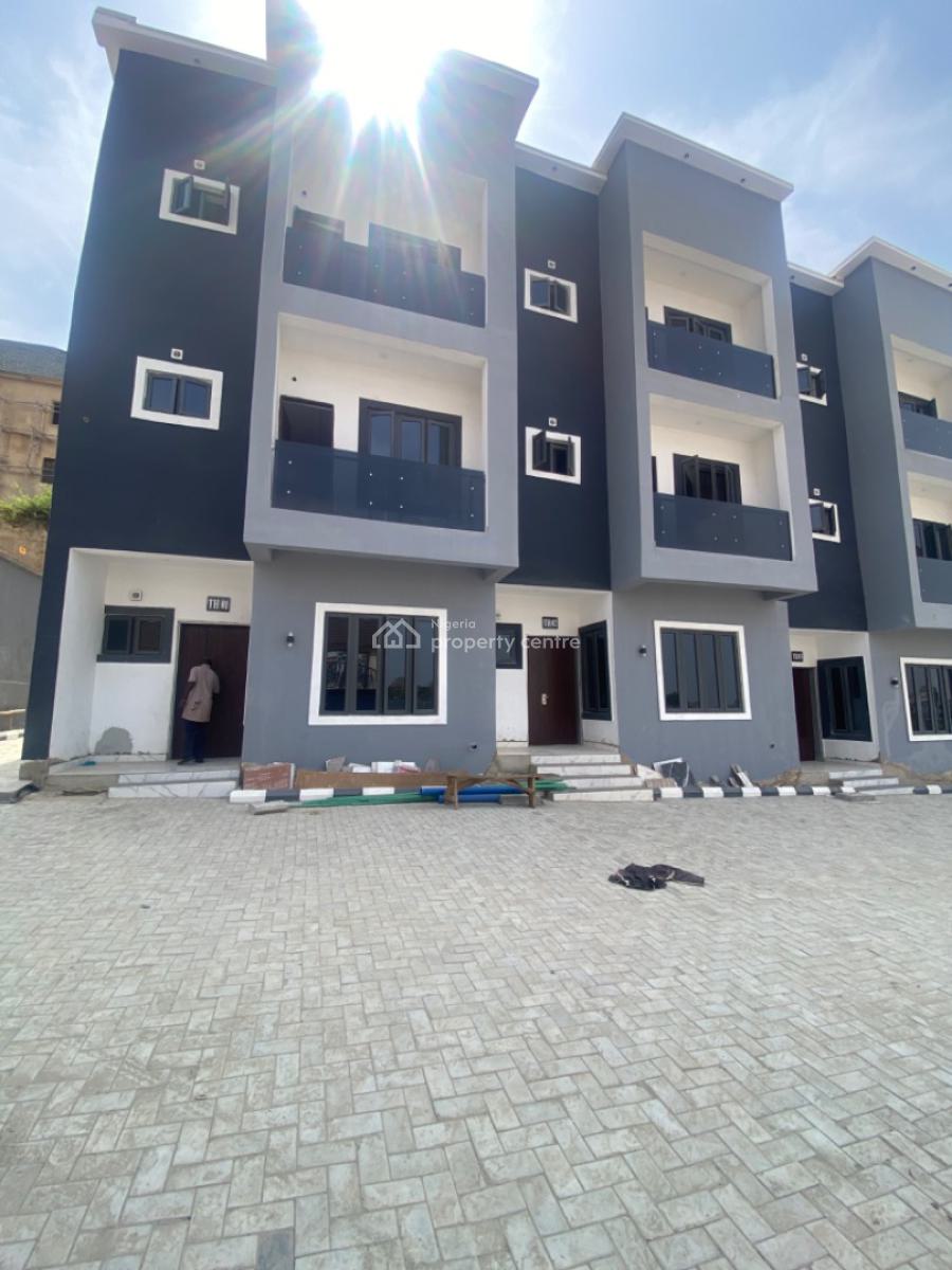 Newly Built 4 Bedroom Duplex, Serene, Guzape District, Abuja, Terraced Duplex for Sale