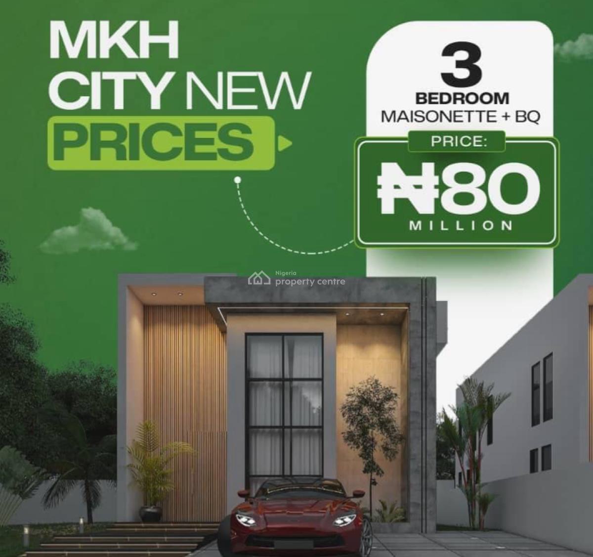 Luxury 2 Bedroom Maisonette, Olude, Ibadan, Oyo, House for Sale