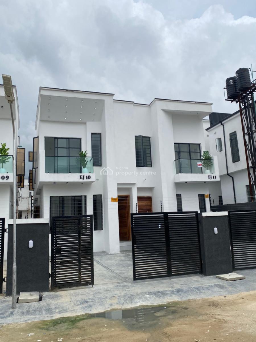 Luxurious 4 Bedroom Semi-detached Duplex with Bq, Ikota, Lekki Phase 2, Lekki, Lagos, Semi-detached Duplex for Sale