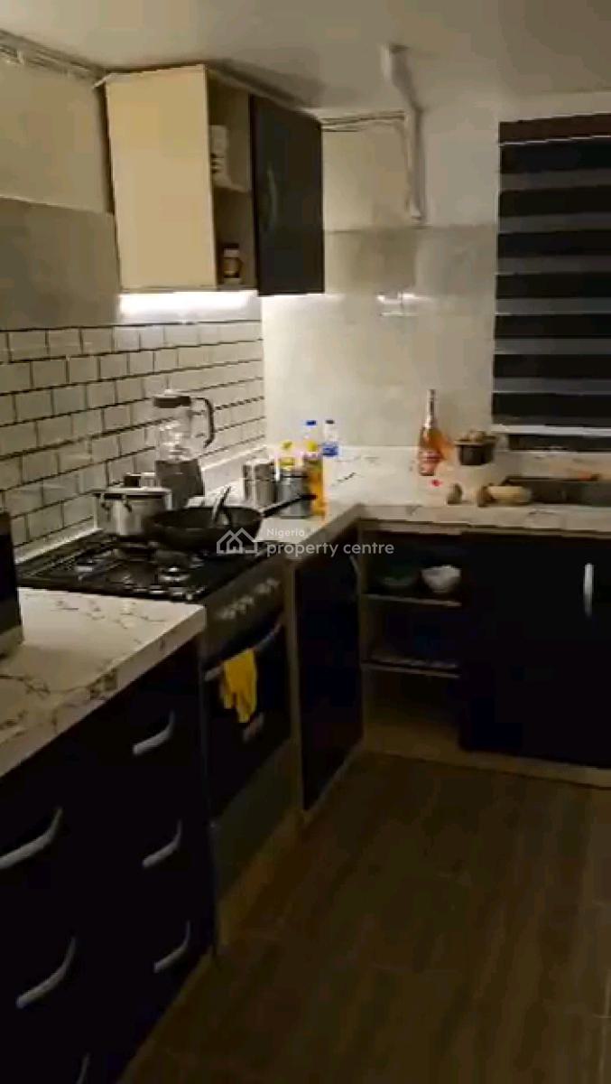 3bedroom Ground Flat with 2t2b All Tilled with Kitchen Cab, Close to Maga Mart Supermarket, Soluyi, Gbagada, Lagos, Flat / Apartment for Rent