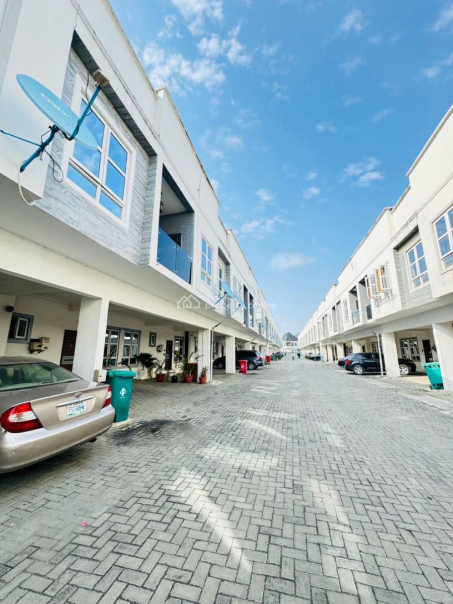 3 Bedroom Duplex with 24 Hours Light & Pool,  Gym, Football Pitch, Orchid Road Lekk Before Round About, Lekki, Lagos, Terraced Duplex for Sale