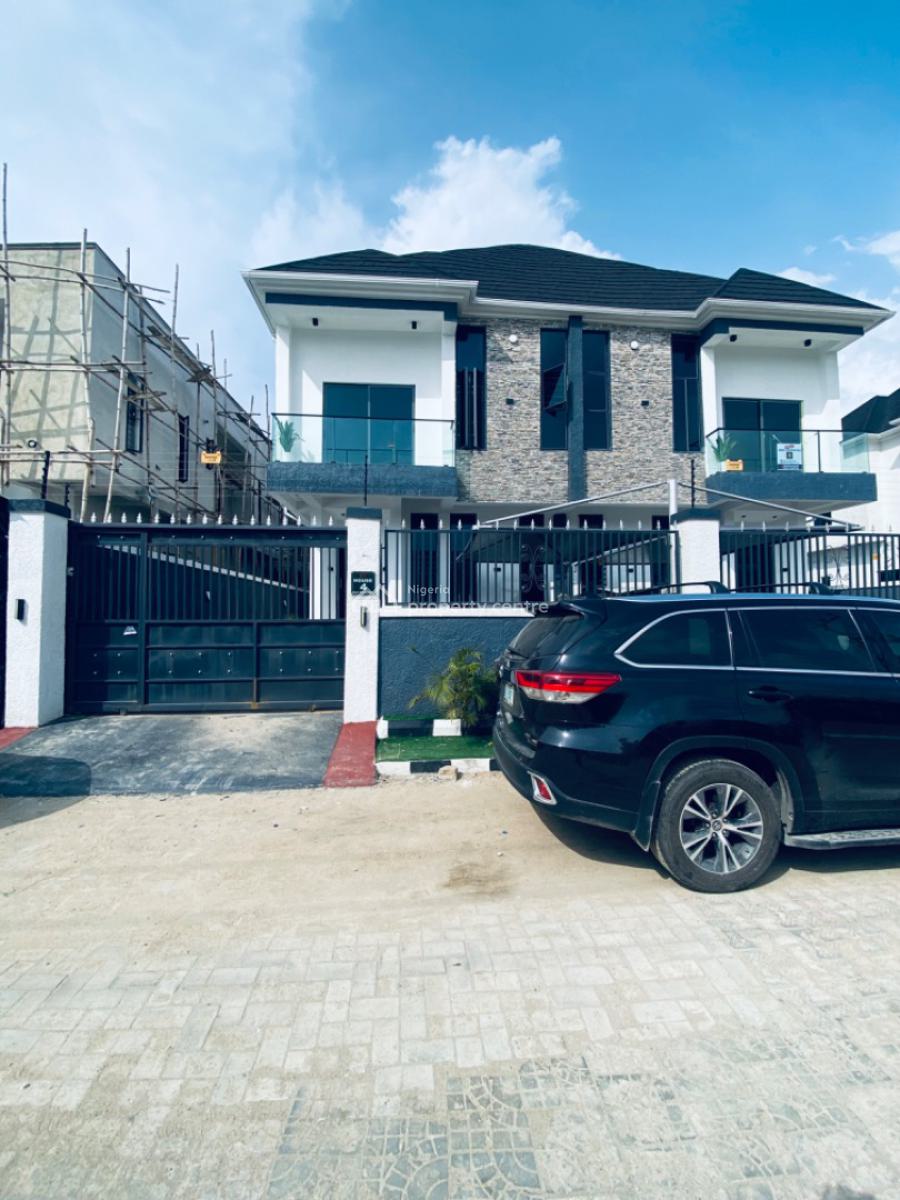 Bran New 4 Bedrooms Semi Detached Duplex with Bq, Ikota, Lekki, Lagos, Semi-detached Duplex for Rent