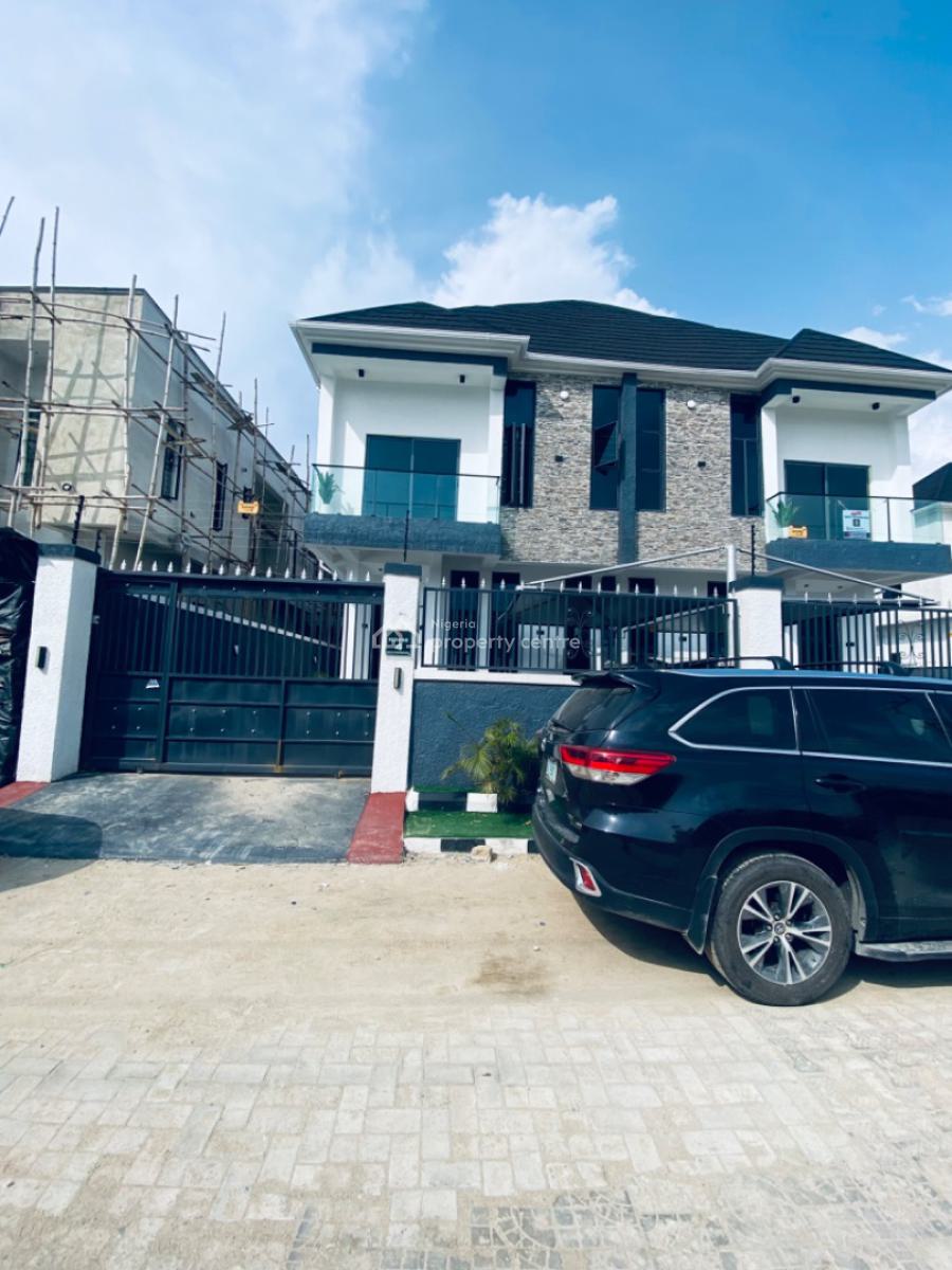 Bran New 4 Bedrooms Semi Detached Duplex with Bq, Ikota, Lekki, Lagos, Semi-detached Duplex for Rent