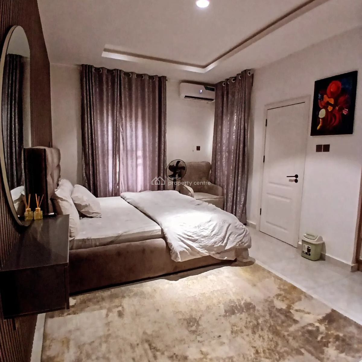 Nice 3 Bedroom Flat with Bq, By Gilmore, Jahi, Abuja, Flat / Apartment for Rent