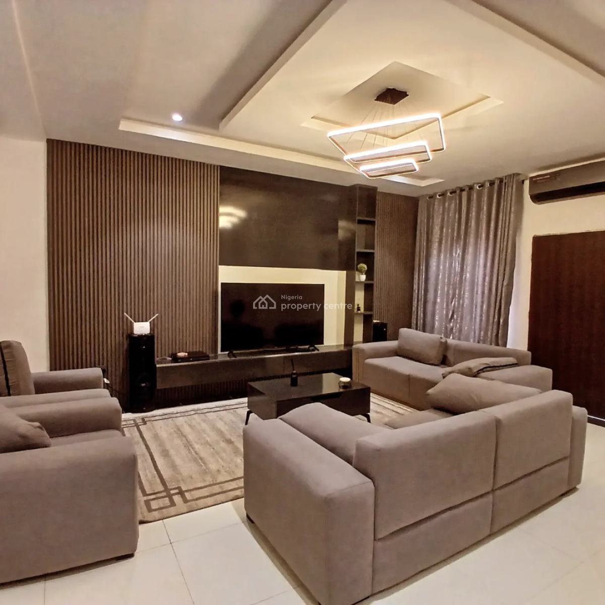 Nice 3 Bedroom Flat with Bq, By Gilmore, Jahi, Abuja, Flat / Apartment for Rent