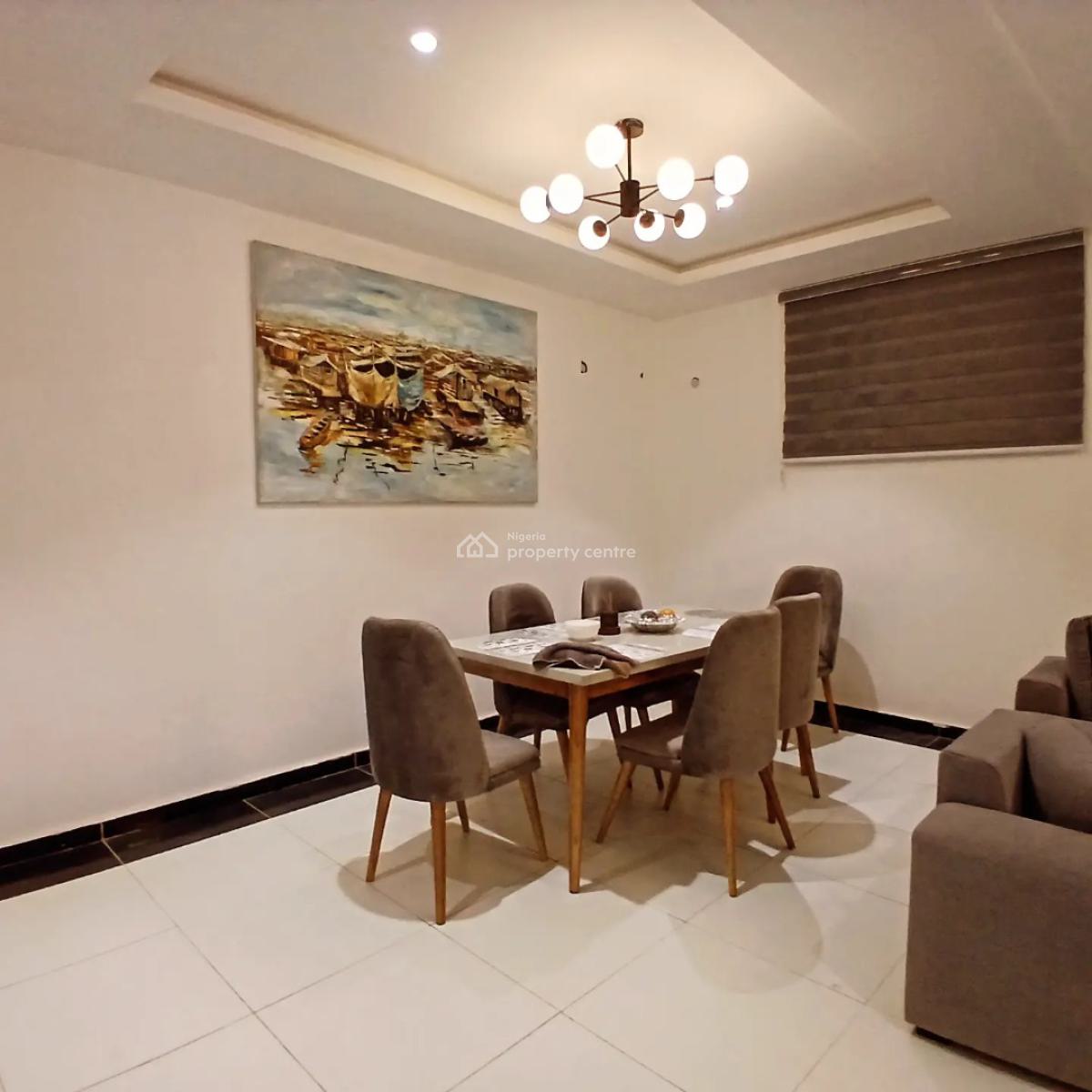 Nice 3 Bedroom Flat with Bq, By Gilmore, Jahi, Abuja, Flat / Apartment for Rent