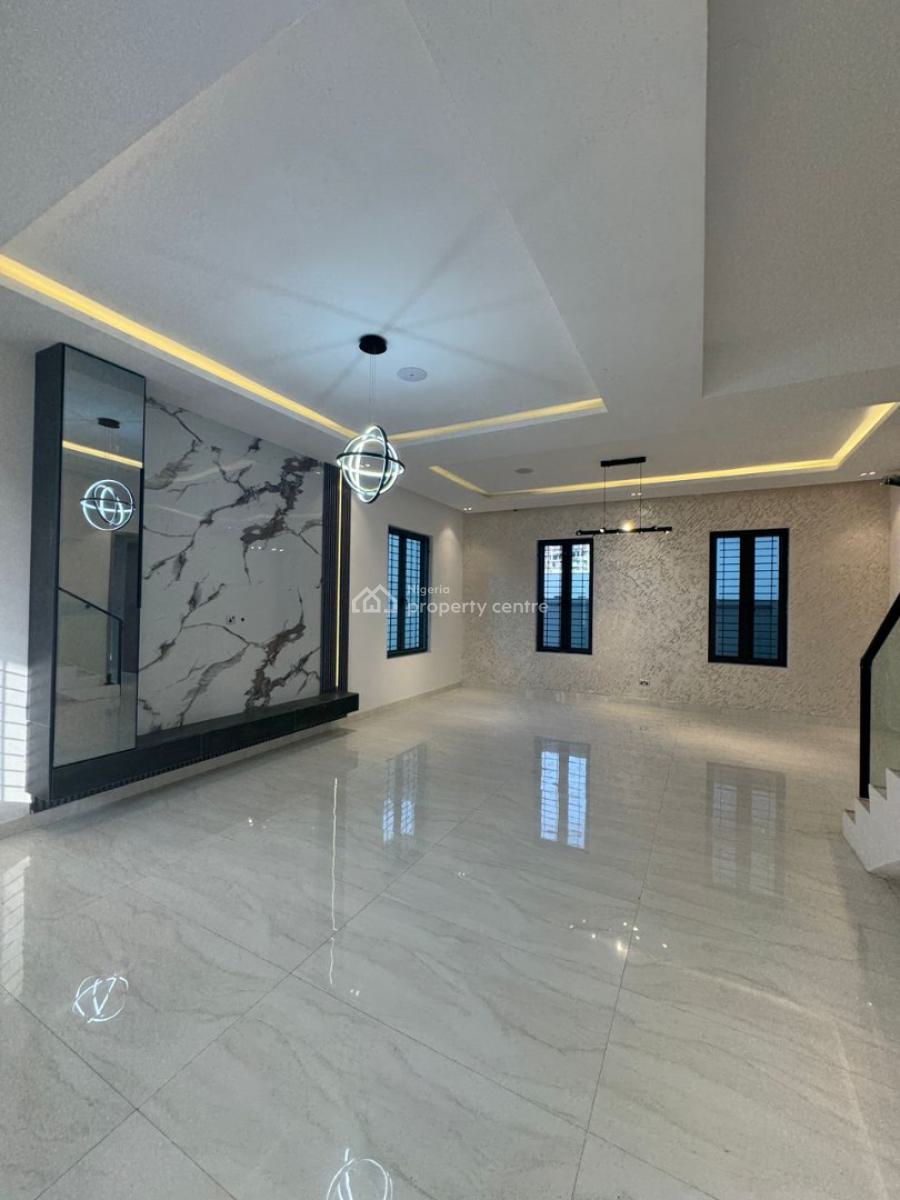 5 Bedrooms Fully Automated, En Suited Fully Fitted Luxurious Kitchens, Ikate, Lekki, Lagos, House for Sale