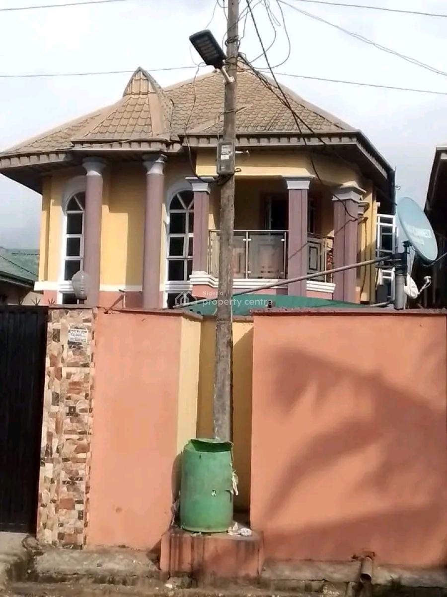 a Building Consisting of  4 Bedroom Duplex,  2 Units of 2 Bedroom Flat, Inside Estate, Idimu, Lagos, Detached Duplex for Sale