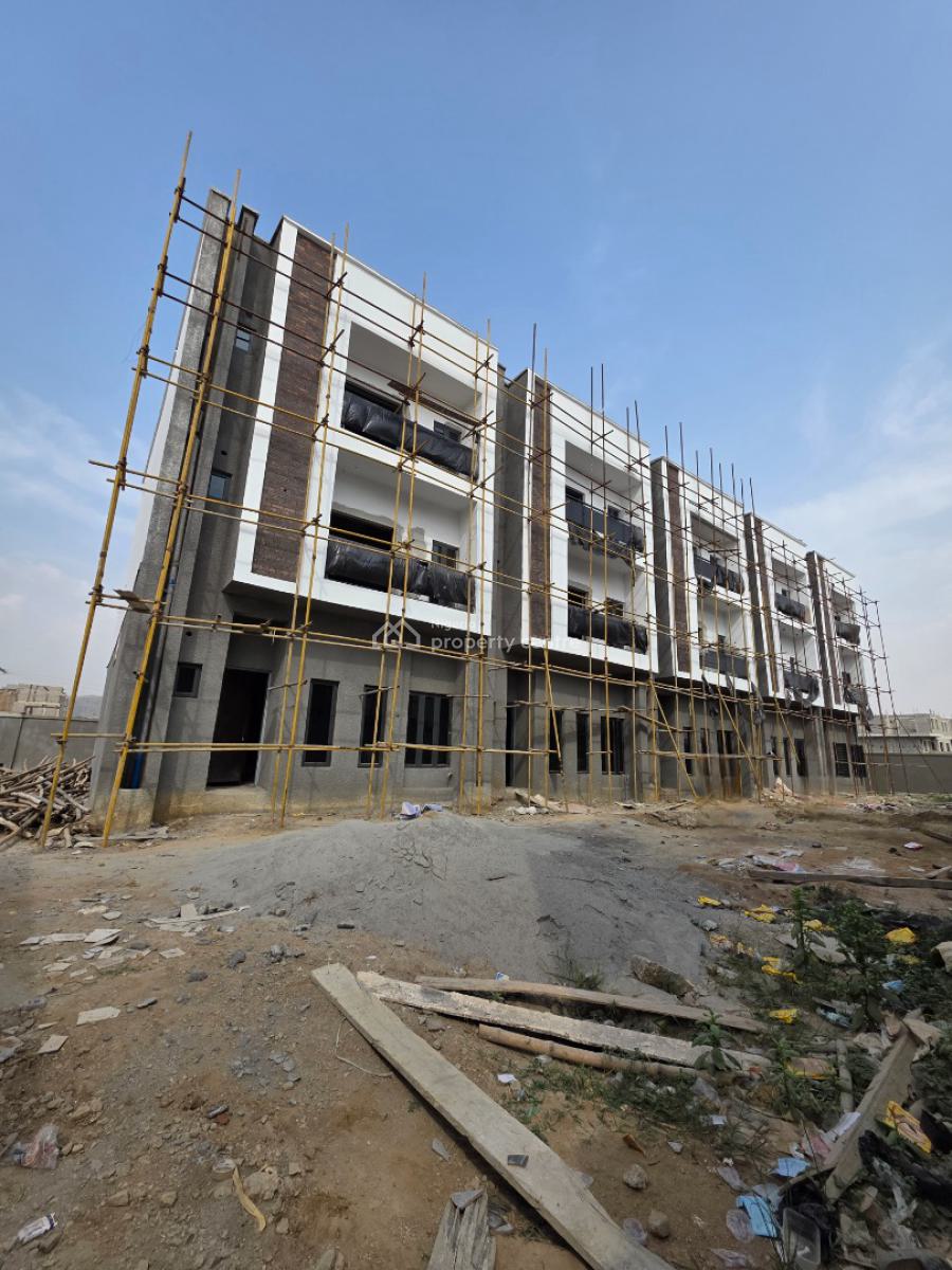 Luxury 4 Bedroom Terrace Duplex with Bq, Jahi, Abuja, Terraced Duplex for Sale
