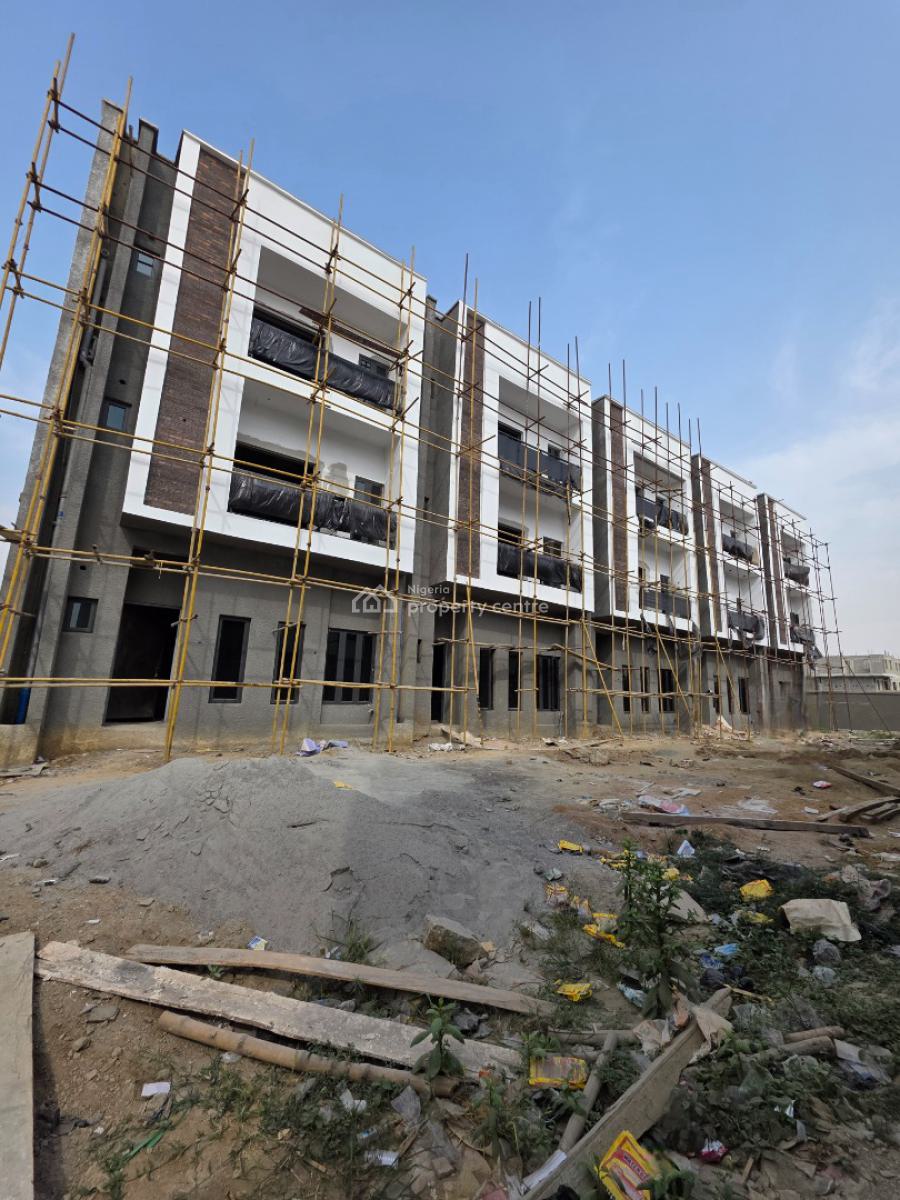 Luxury 4 Bedroom Terrace Duplex with Bq, Jahi, Abuja, Terraced Duplex for Sale