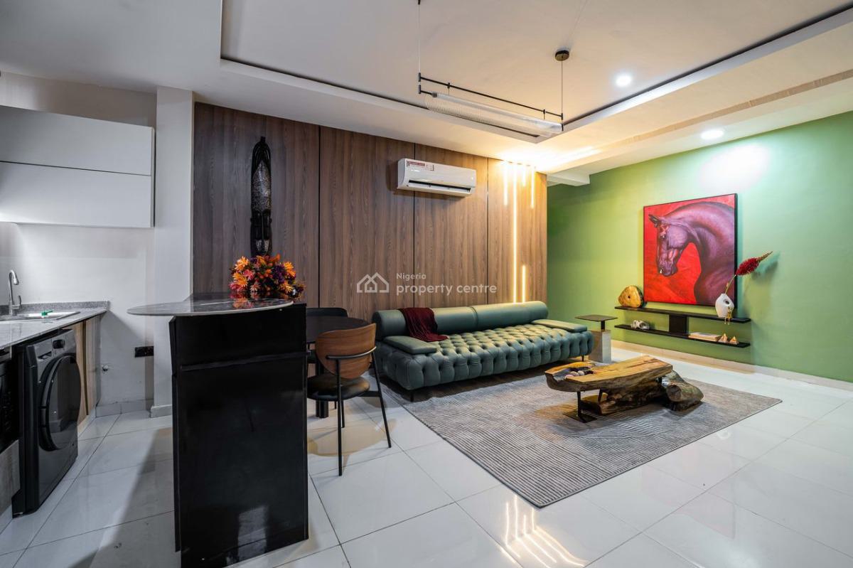 Baileys Luxus One Bedroom Furnished Apartment, Keffi Lekki, Ikoyi, Lagos, Mini Flat (room and Parlour) Short Let