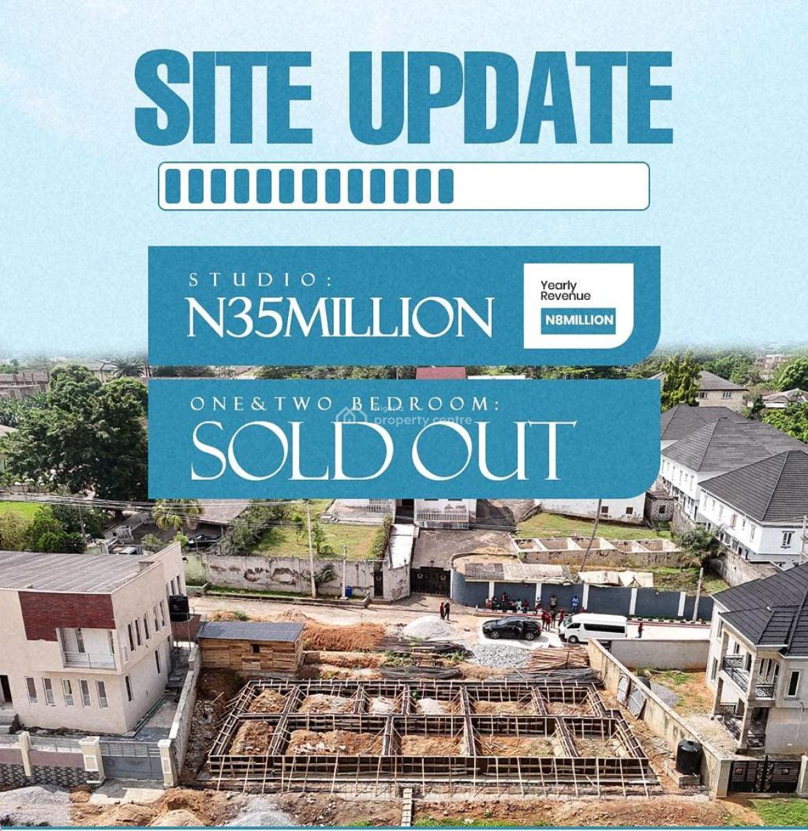 ️ The Lodge Luxury Studio Apartment at Gra Jericho, Jericho, Ibadan, Oyo, Flat / Apartment for Sale