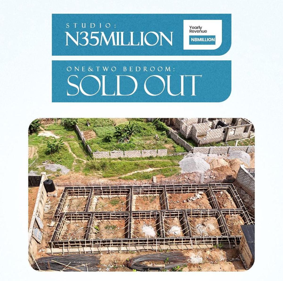 ️ The Lodge Luxury Studio Apartment at Gra Jericho, Jericho, Ibadan, Oyo, Flat / Apartment for Sale