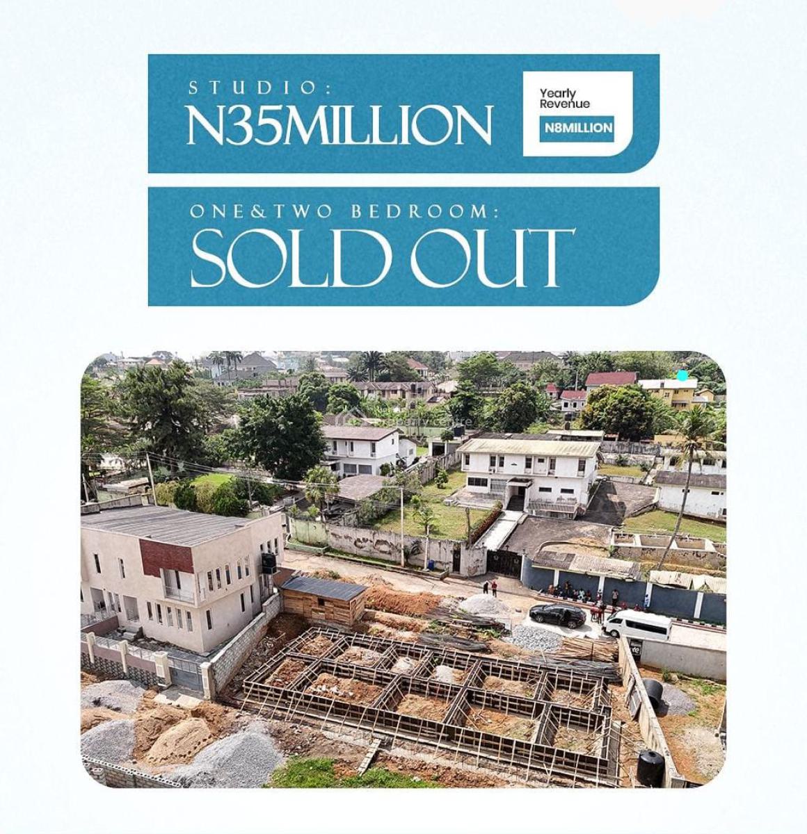 ️ The Lodge Luxury Studio Apartment at Gra Jericho, Jericho, Ibadan, Oyo, Flat / Apartment for Sale