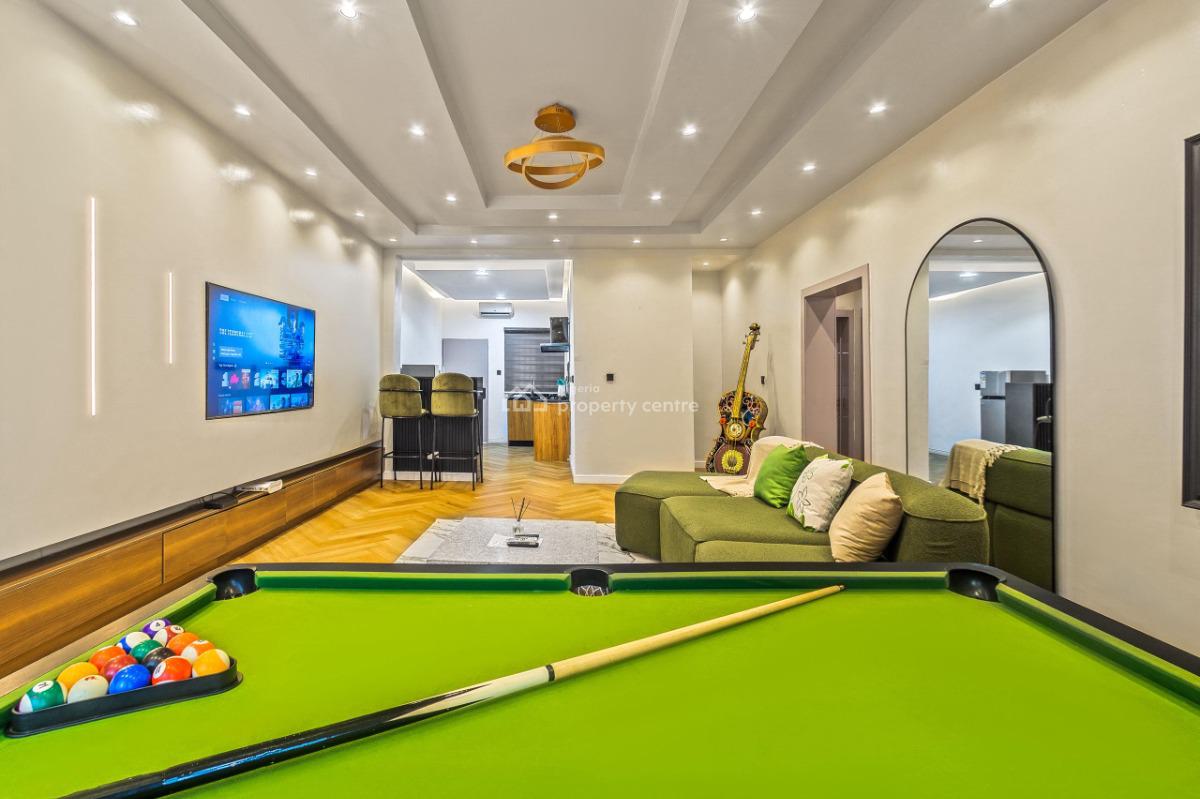 Cincinnati Two Bedroom with Private Cinema, Snooker and Pool, Lekki, Lekki, Lagos, Mini Flat (room and Parlour) Short Let