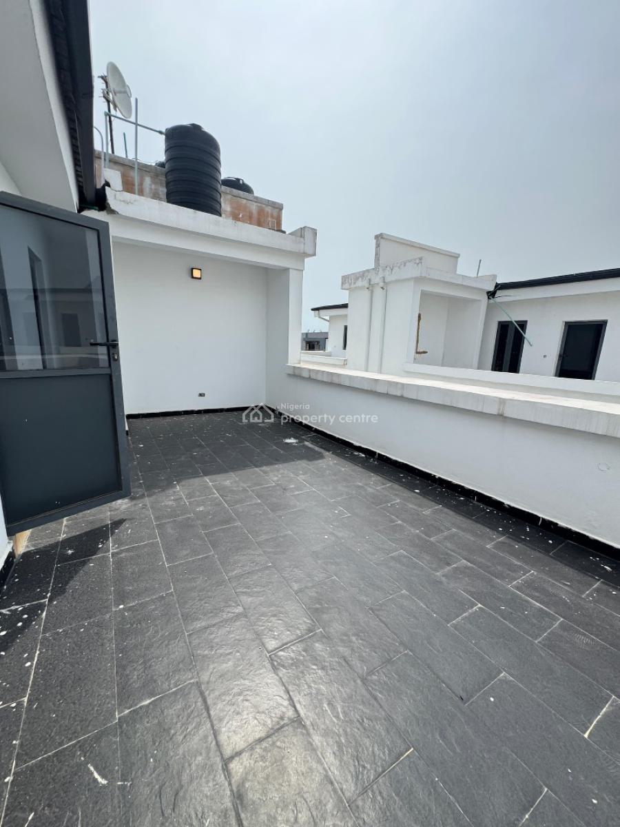 Luxury 5bedroom Semi Detached House with Bq & Security Post, Ikate Lekki Lagos, Lekki, Lagos, Semi-detached Duplex for Rent