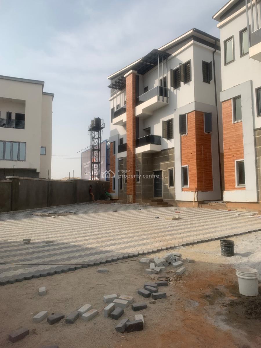 Smart 4 Bedroom Semi Detached Duplex, Close to Total Filling Station By Naf Quarters and Gilmore Company, Jahi, Abuja, Semi-detached Duplex for Sale