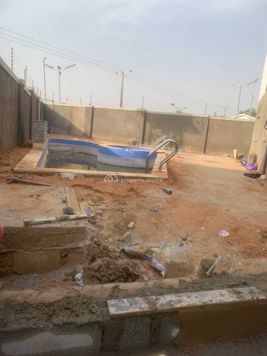 Smart 4 Bedroom Semi Detached Duplex, Close to Total Filling Station By Naf Quarters and Gilmore Company, Jahi, Abuja, Semi-detached Duplex for Sale