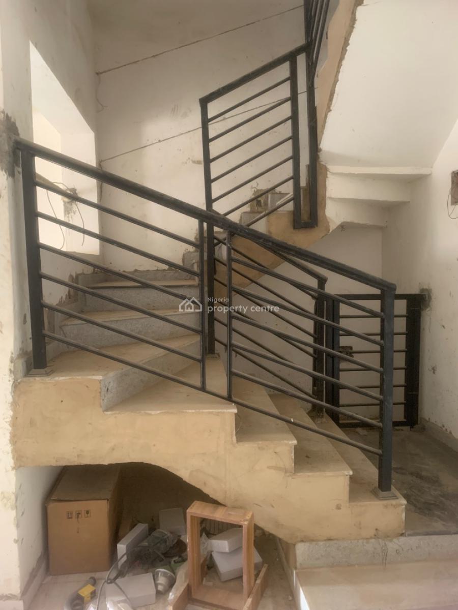 Smart 4 Bedroom Semi Detached Duplex, Close to Total Filling Station By Naf Quarters and Gilmore Company, Jahi, Abuja, Semi-detached Duplex for Sale