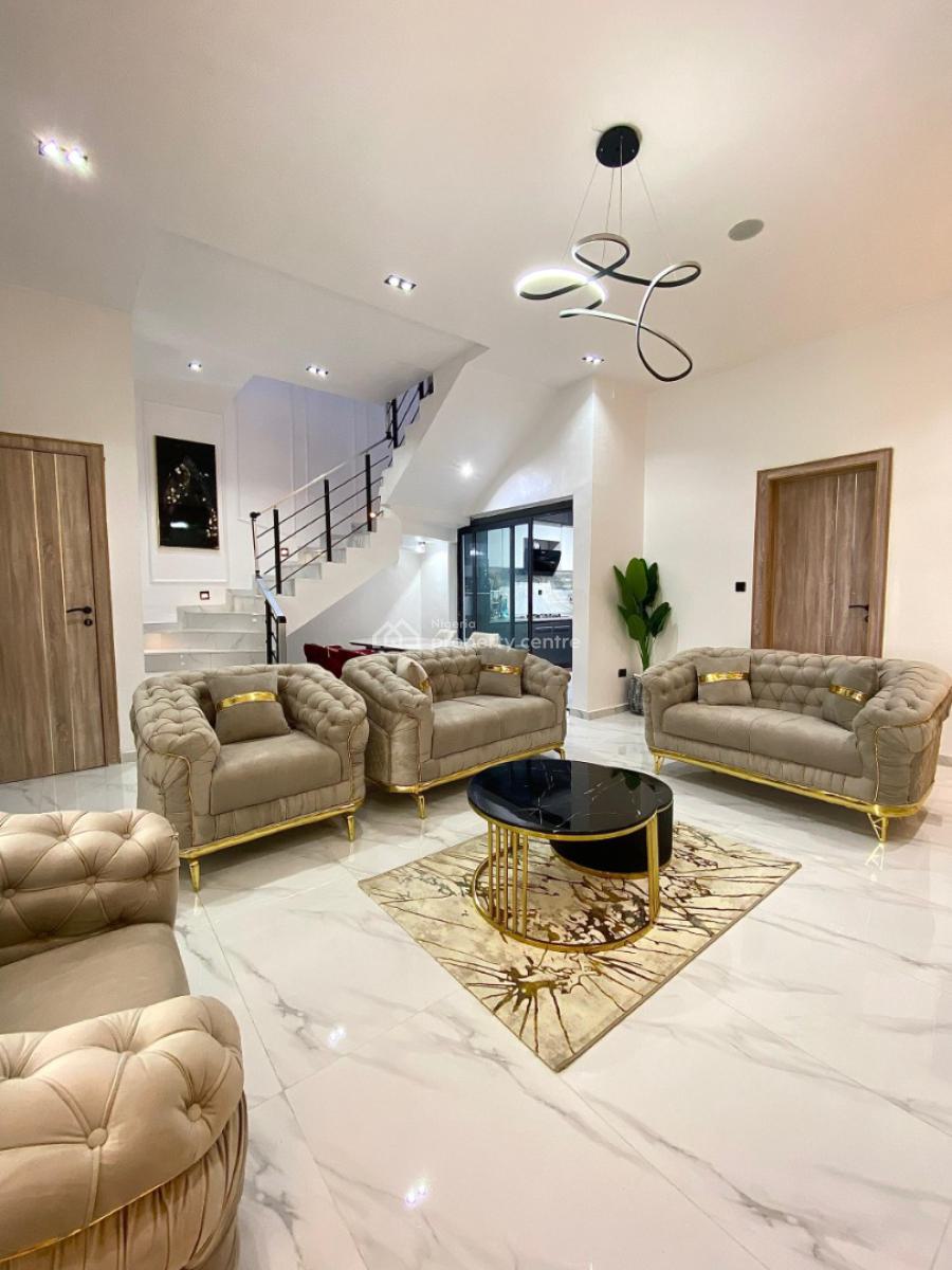 4 Bedroom Terrace Duplex  Snooker  Ps5, Lekki County Homes Estate Ikota, Ikota, Lekki, Lagos, Terraced Duplex Short Let