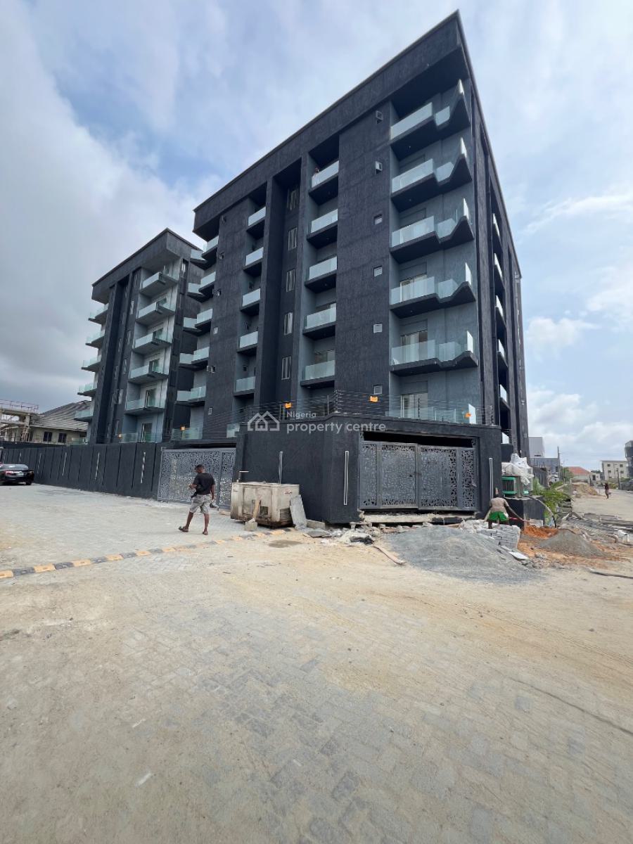 Newly Built 2 Bedroom Apartment with an Elevator and Swimming Pool, Ikate, Ikate, Lekki, Lagos, Block of Flats for Sale