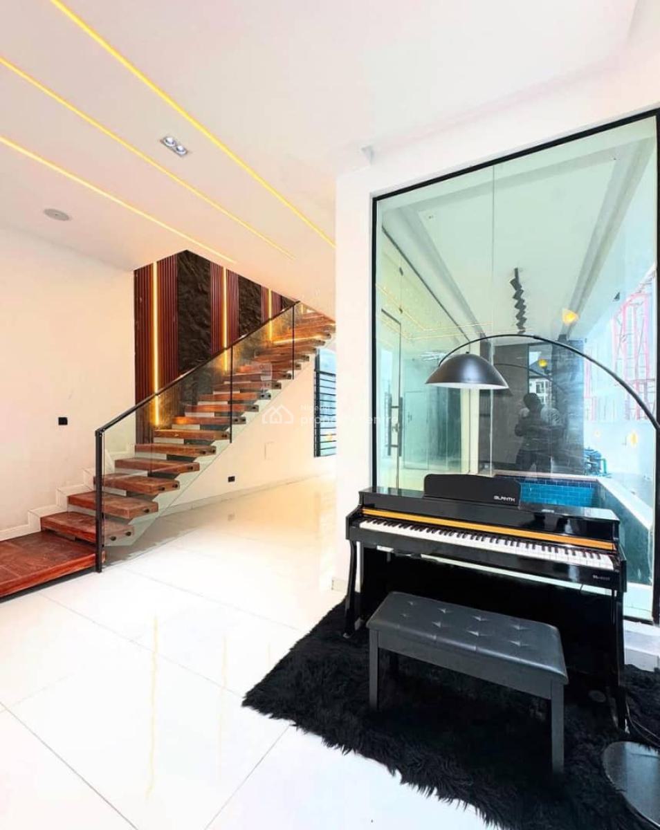 Magnificent 5 Bedroom Detached Duplex with a Swimming Pool & Bq, Ikota, Lekki, Lagos, Detached Duplex for Sale