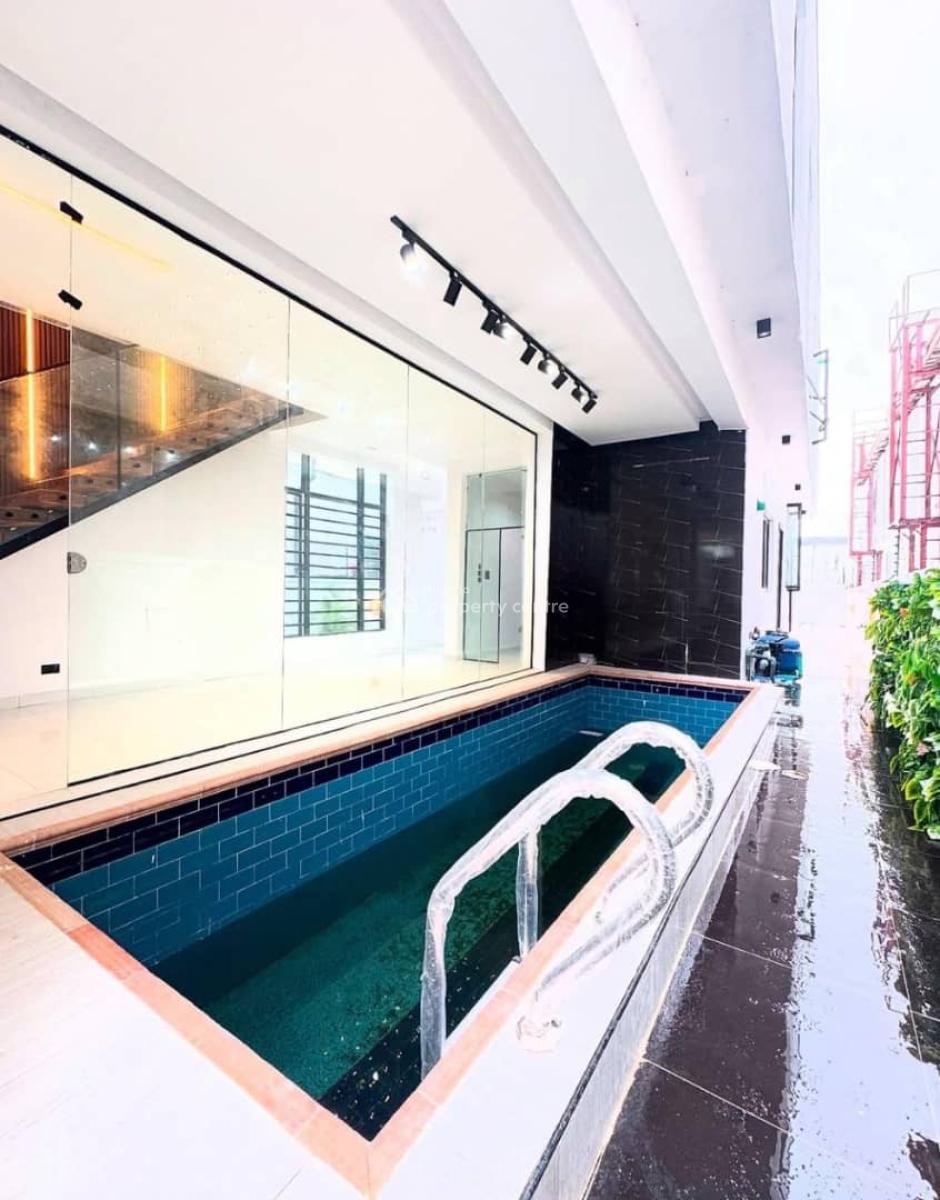 Magnificent 5 Bedroom Detached Duplex with a Swimming Pool & Bq, Ikota, Lekki, Lagos, Detached Duplex for Sale