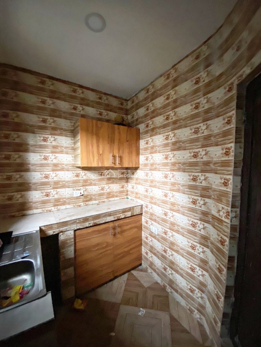 Clean 1 Bedroom Apartment with Pop Ceiling & Fed Light, New Layout Estate Off Rumuokwurusi Tank Flyover Rumuowhara, Port Harcourt, Rivers, Flat / Apartment for Rent