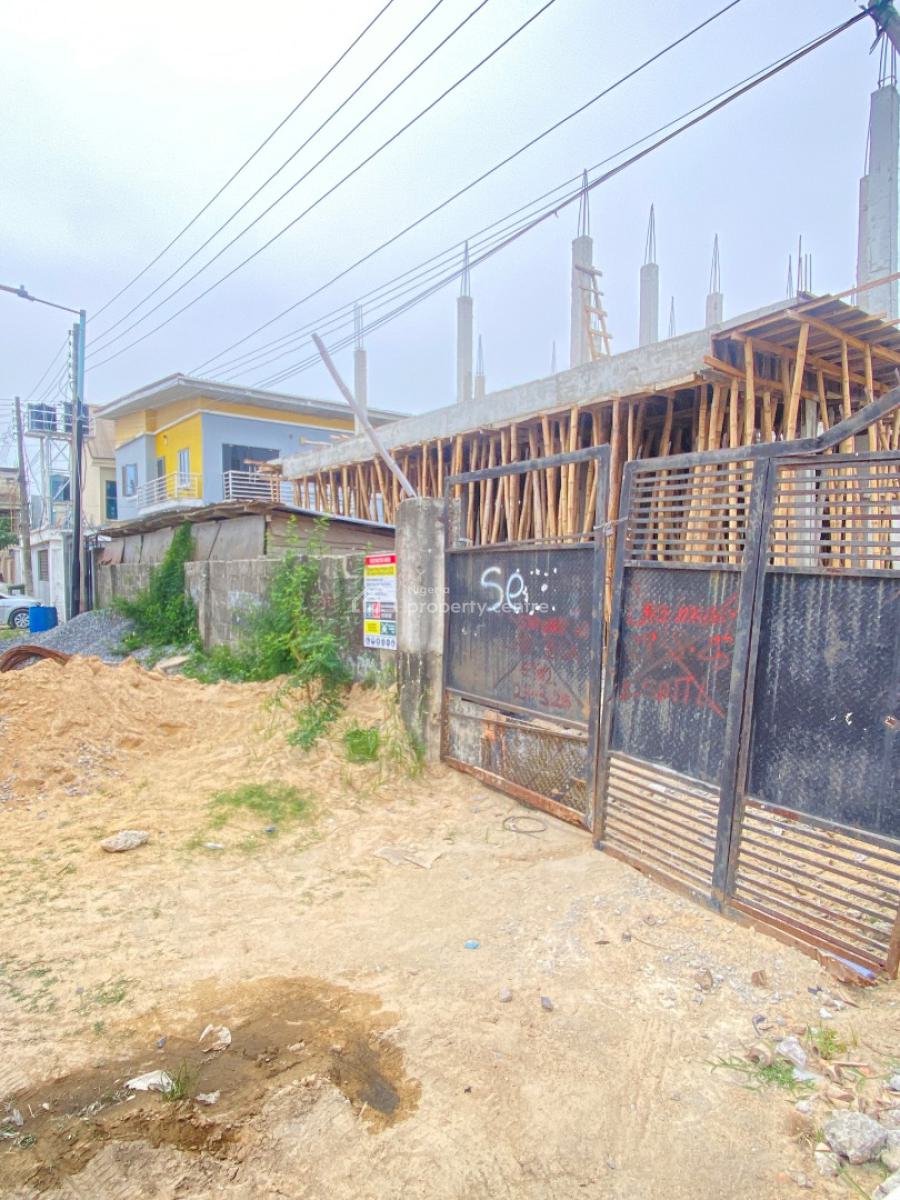 Half Plot Measuring 313sqm, Atlantic View Estate New Road Chevron, Lekki, Lagos, Residential Land for Sale