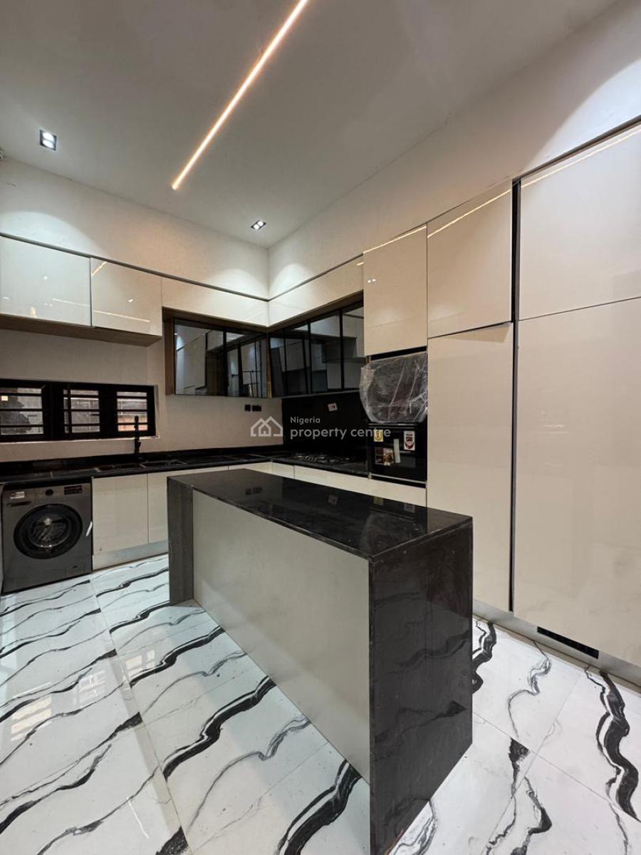 Spacious 5 Bedroom  Duplex with a Bq, Pool, Agungi, Lekki, Lagos, Detached Duplex for Sale