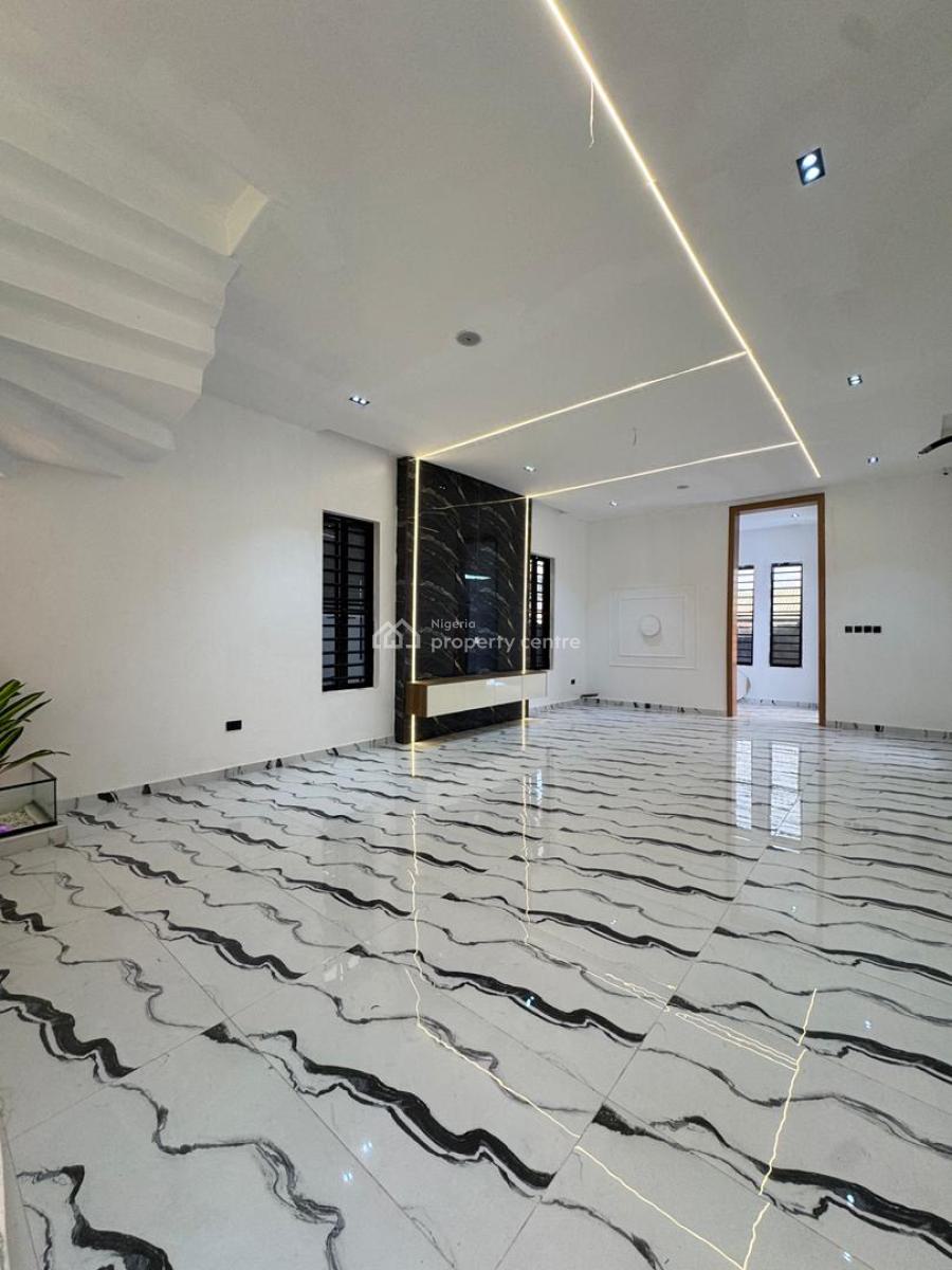 Spacious 5 Bedroom  Duplex with a Bq, Pool, Agungi, Lekki, Lagos, Detached Duplex for Sale