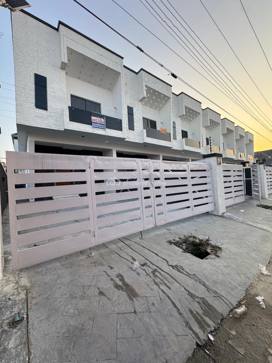 Well Built  4  Bedroom Terrace  Duplex with a Private Compound, Ikota, Lekki, Lagos, Terraced Duplex for Sale