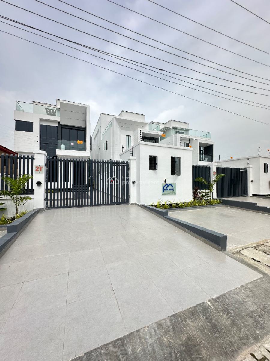 Elegantly Built 5 Bedroom Fully Detached Home with Swimming Pool,, Lekki Phase 1, Lekki Phase 1, Lekki, Lagos, Detached Duplex for Sale