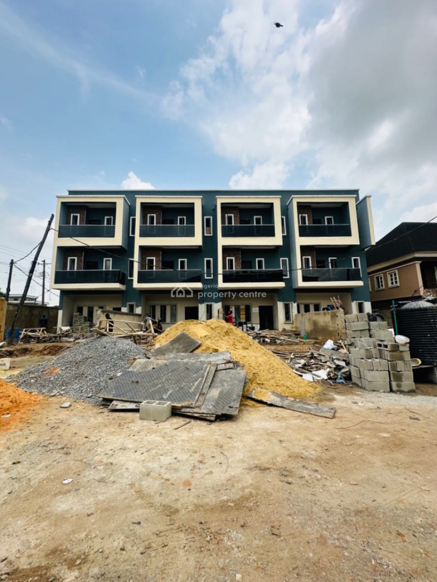 Newly Built 4 Bedroom Terrace Duplex with a Room Bq, Adeniyi Jones, Ikeja, Lagos, Terraced Duplex for Sale