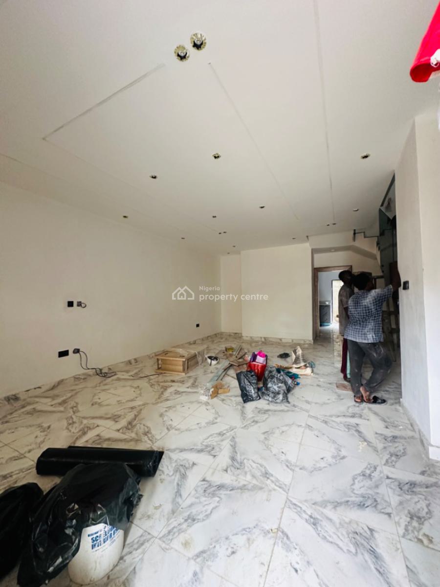 Newly Built 4 Bedroom Terrace Duplex with a Room Bq, Adeniyi Jones, Ikeja, Lagos, Terraced Duplex for Sale