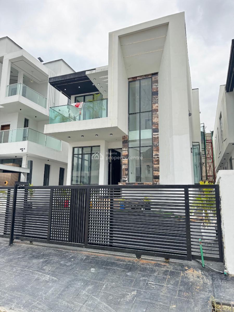Massive 5 Bedroom Detached Duplex with Bq, Chevron, Lekki, Lagos, Detached Duplex for Sale