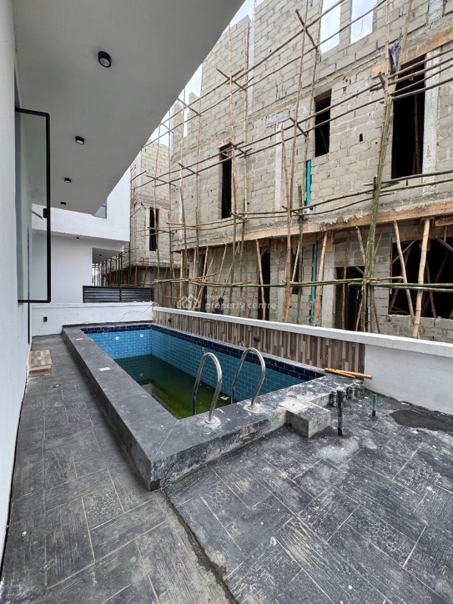 Massive 5 Bedroom Detached Duplex with Bq, Chevron, Lekki, Lagos, Detached Duplex for Sale