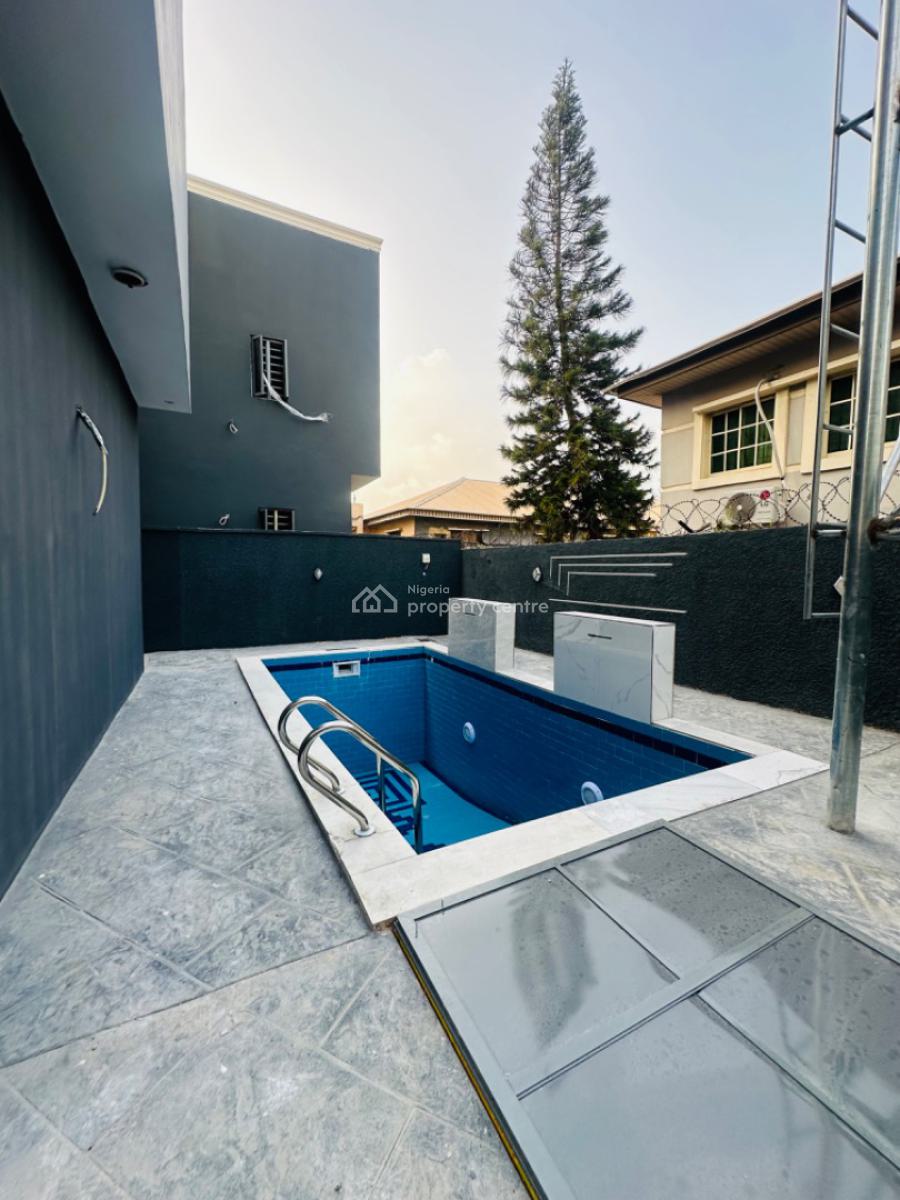 Spaciously Built 7 Bedroom Fully Detached Duplex with a Pool, Gra Phase 2, Magodo, Lagos, Detached Duplex for Sale