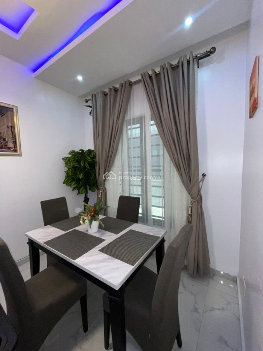 Super Cozy 3 Bedroom Apartment, Lord Jesus Estate, Right Next to Glowfield Schools Along Chevron Alter, Lekki Phase 2, Lekki, Lagos, Terraced Bungalow Short Let